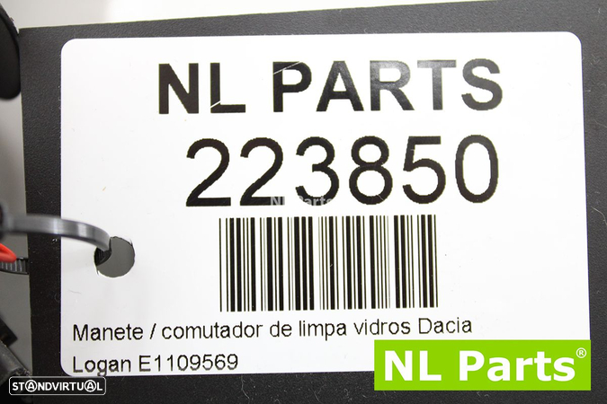 Manete / comutador de limpa vidros Dacia Logan E1109569 - 8