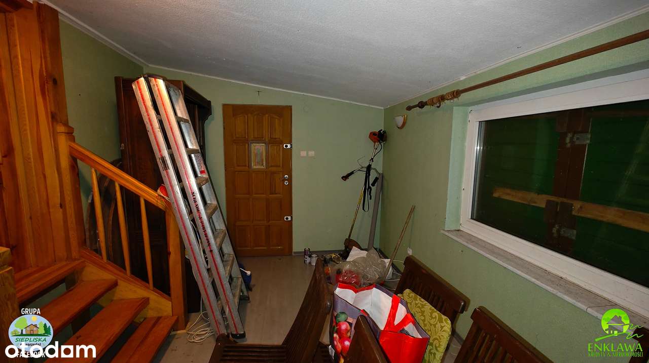 ENKLAWA prezentuje: Mały domek + DUŻA działka przy JEZIORZE! Zobacz-16