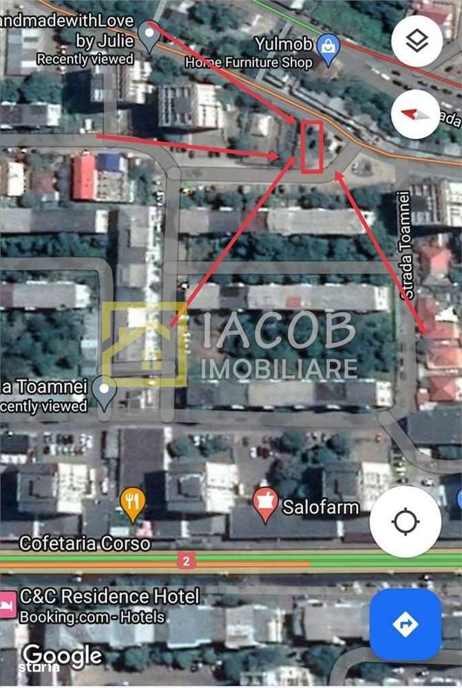 Teren intravilan 442 mp, cartier Cornisa, Strada Toamnei - Imagine principală: 2/6