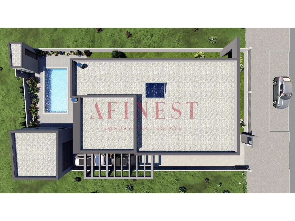 MORADIA T5 COM 5 SUITES COM PISCINA AQUECIDA, PISO RADIANTE E ACABA... - Grande imagem: 5/26