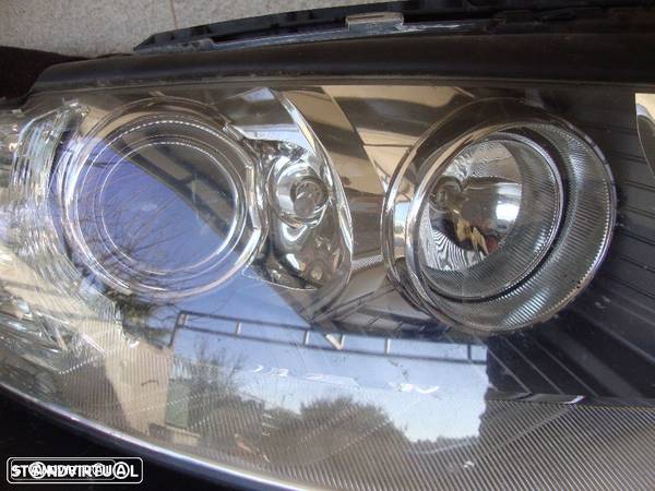 farois xenon direcionais Audi A8 de 2003 a 2006 pre-facelift grelha pequena - 4