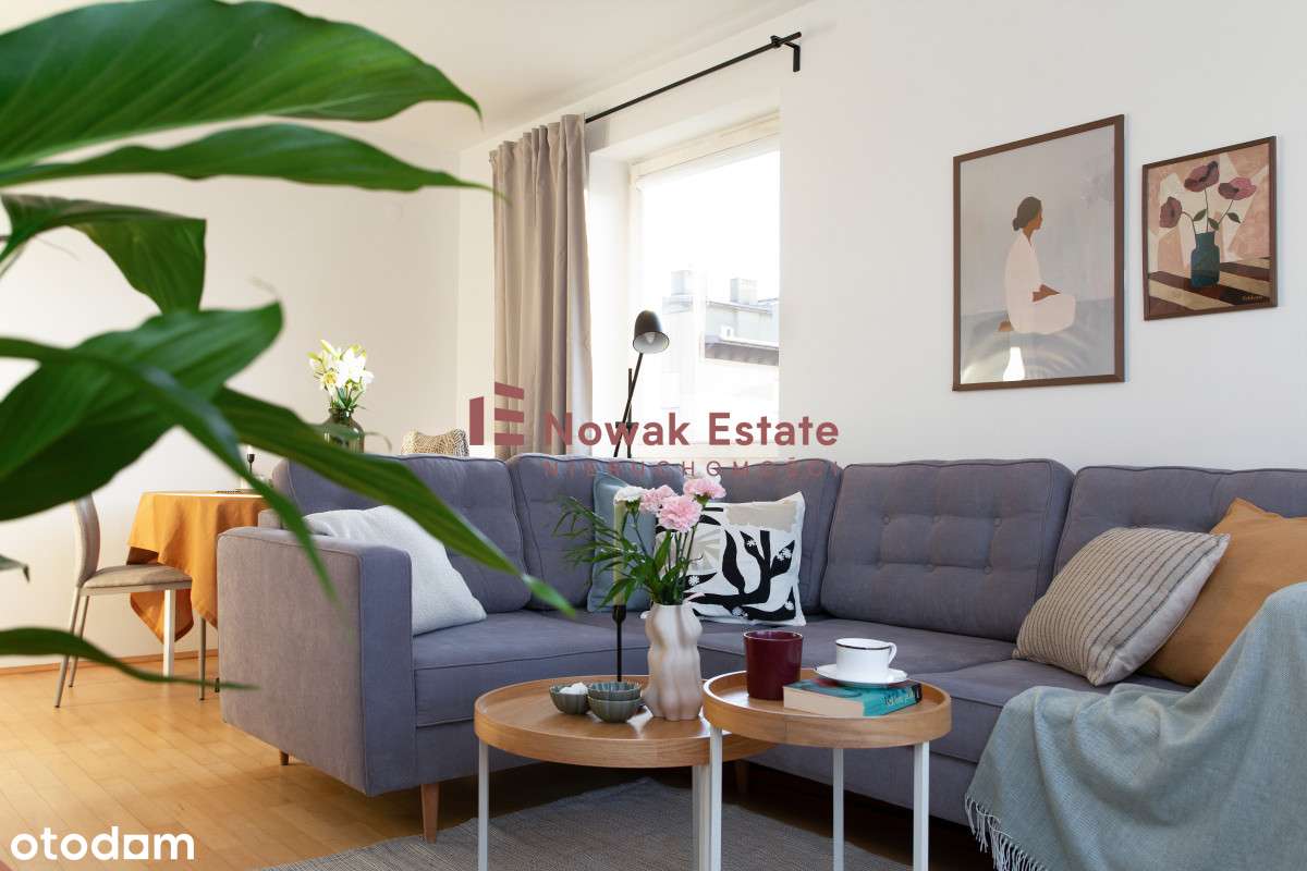 Ze słonecznym balkonem | blisko Kampusu UJ-0