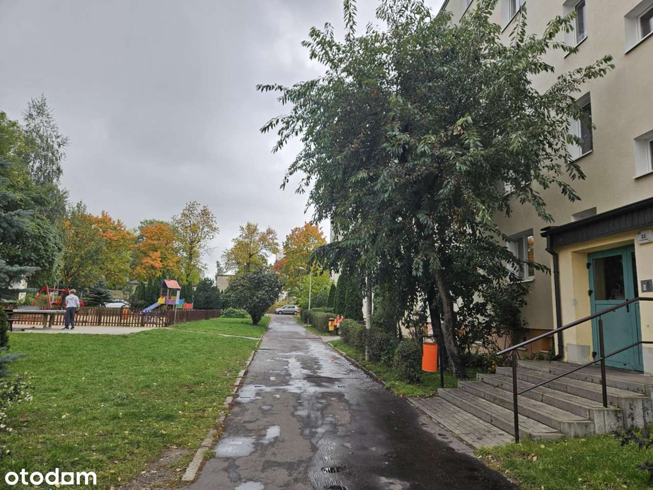 Trzy pokoje parter duży balkon Bugaj-9