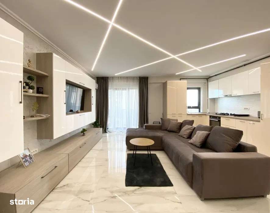 Apartament 2 camere Mamaia Sat cu piscina si vedere lac - Imagine principală: 3/8