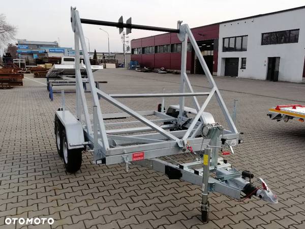 Besttrailers Przyczepa kablowa DMC 2700 kg K14&quot; dwie osie - 2