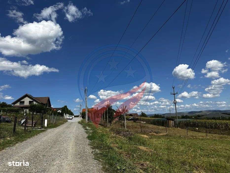 Teren intravilan Santana de Mures, 1200 mp, construibil 2 case! - Imagine principală: 4/5