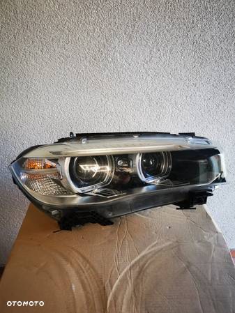 BMW X5 F15 X6 F16 LAMPA PRAWY PRZÓD EU KOMPLETNA XENON NIESKRĘTNY 7290054 - 1