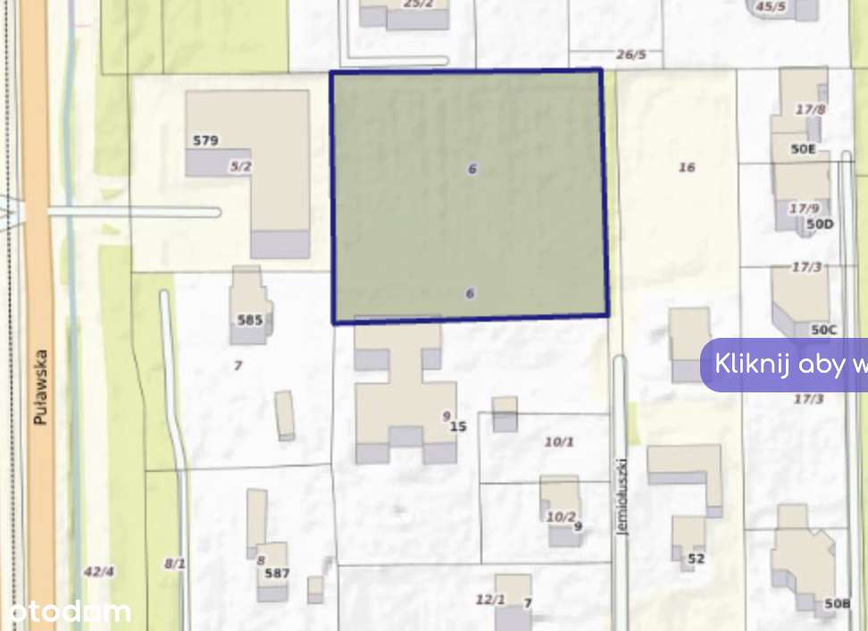 Działka Ursynów -ul. Jemiołuszki, 4798 m², idealna pod inwestycję - Pełny obrazek: 2/5