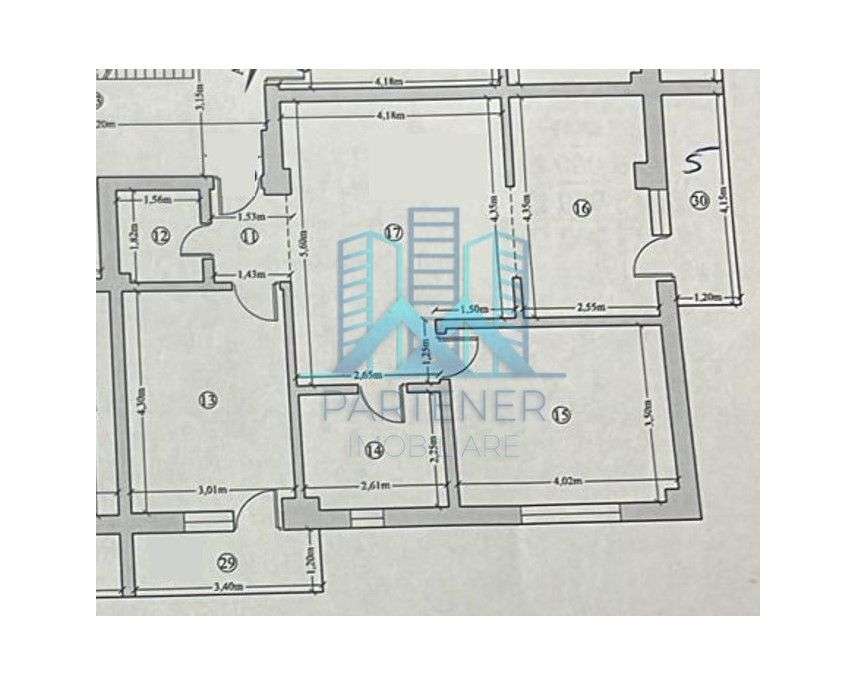 INTABULAT!2 BAI!LIFT!Apart 3 cam.,80 mp,Pacurari-Valea Lupului+Parcare - Imagine principală: 2/8