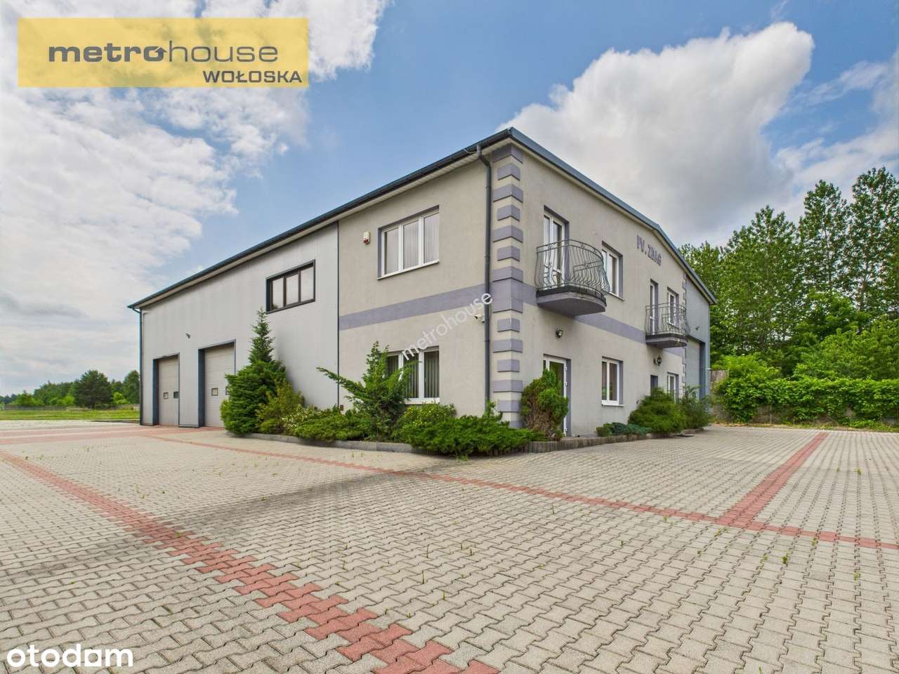 Hala magazynowa 330 m² + biuro i mieszkanie – Głowaczów-0