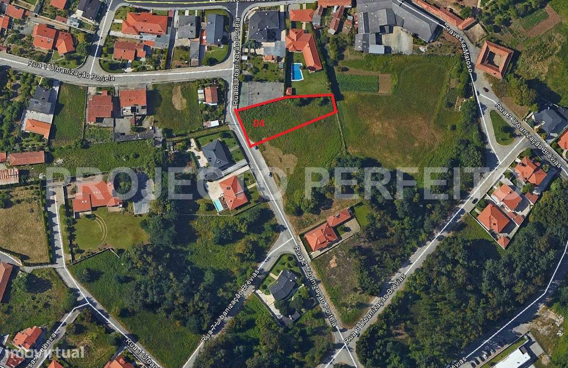 Lote de Terreno  Venda em Paços de Brandão,Santa Maria da Feira - Grande imagem: 3/4