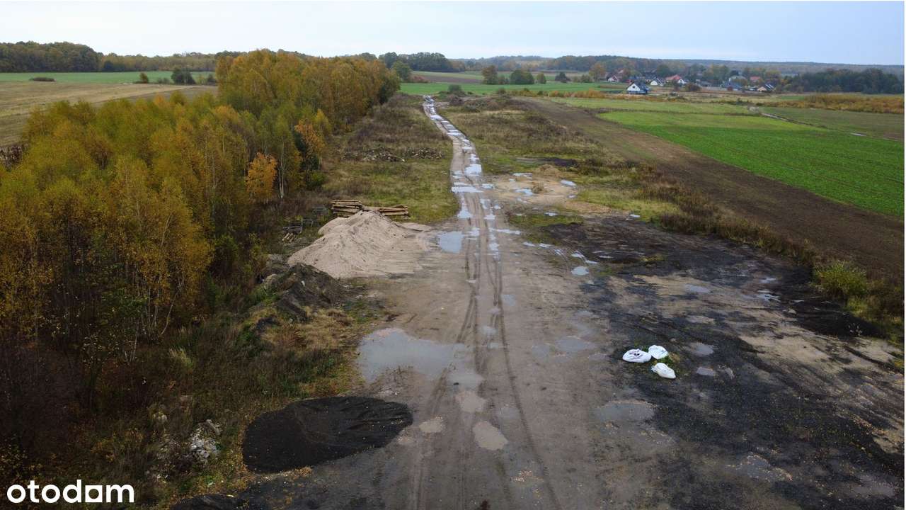Działka przemysłowa 2,17 ha – strefa Żary, media, wjazd TIR, A18-9