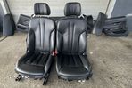 scaune comfort confort   piele sport   recaro bmw M pachet seria 6 Gran coupe F06 încălzite cu memorii plafon negru stâlpi parasolare banchete panouri de ușă Grand Cupe 640xd 650xd centuri active - 9