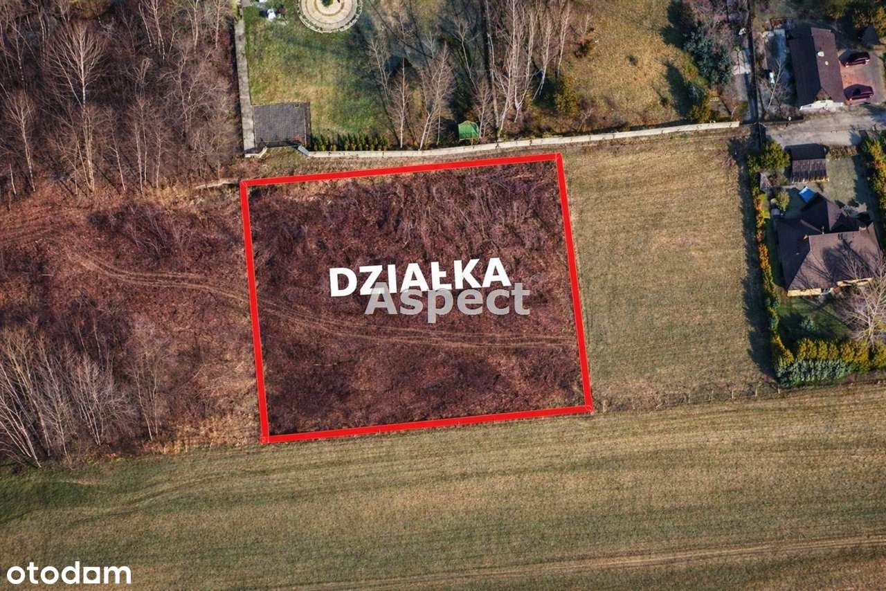 Działka budowlana w spokojnej, zielonej okolicy-0