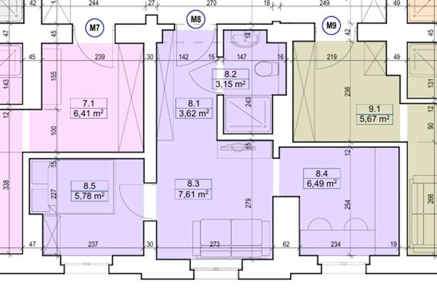 2 pokoje w Katowicach przy Parku Śląskim-5