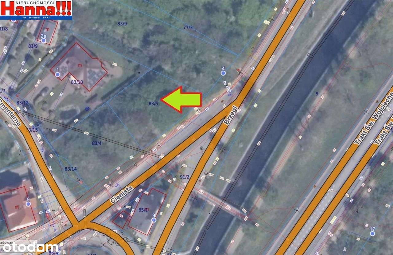 Śródmieście. Usługowa z Mpzp. 700m od Forum Gdańsk-2