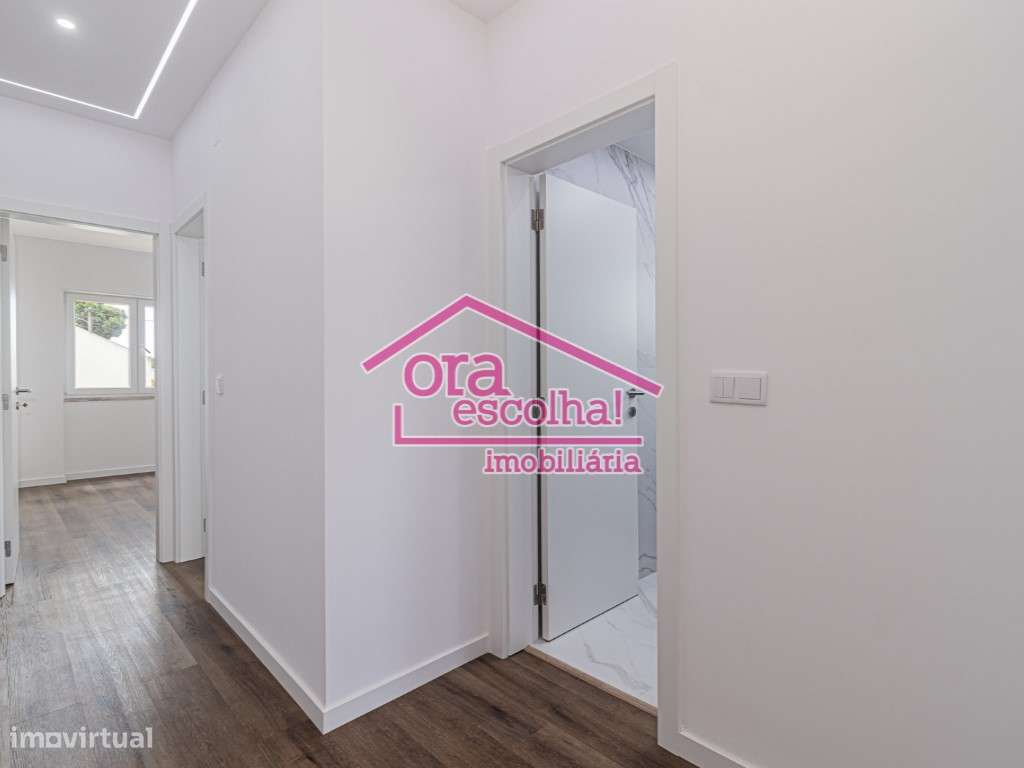 Apartamento T3 inserido no 1º andar totalmente REMODELADO em Paio P...-12