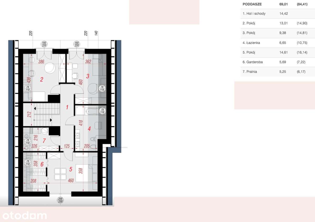 5-pokojowy dom wolnostojący na działce 8 ar - Pełny obrazek: 4/5