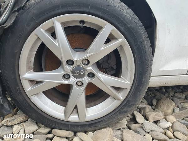 Jante originale Audi A4 B9 pe 17 cu anvelope de vara - 1