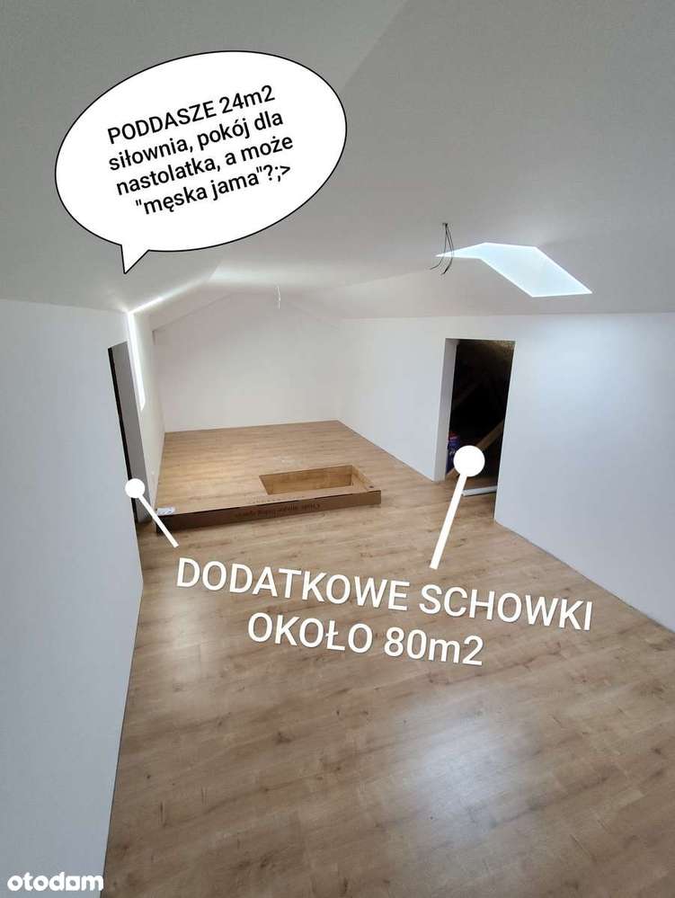 Dom w zabudowie bliźniaczej Szymanów - Pełny obrazek: 5/10