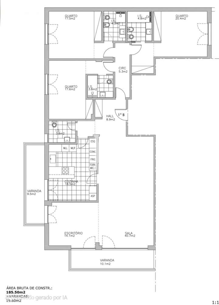 Apartamento Novo de Alta Qualidade em Carcavelos – 3 Frentes, Varandas-30