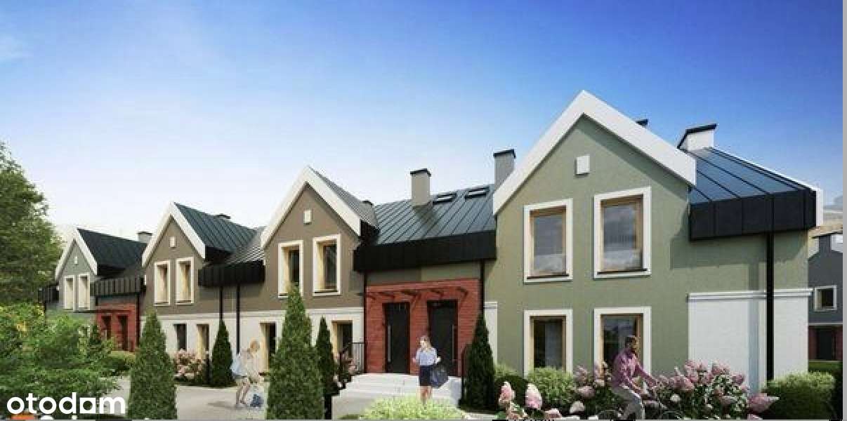 Zacharzyce! OSIEDLE LENTE! Kameralne. TUŻ POD WROCŁAWIEM! Ogród 85 MKW - Pełny obrazek: 2/3