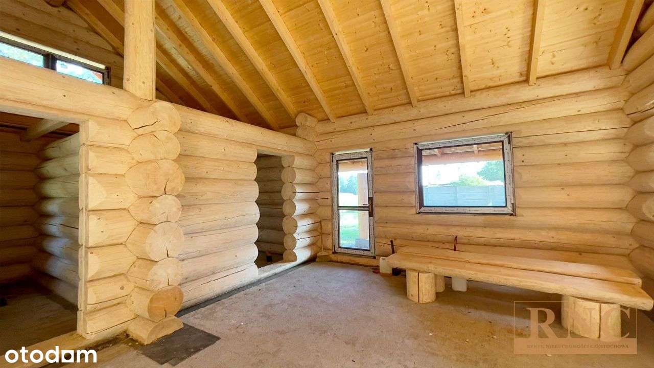 REZERWACJA | Nowy, całoroczny dom z bali w spokojnej okolicy! - Pełny obrazek: 4/8