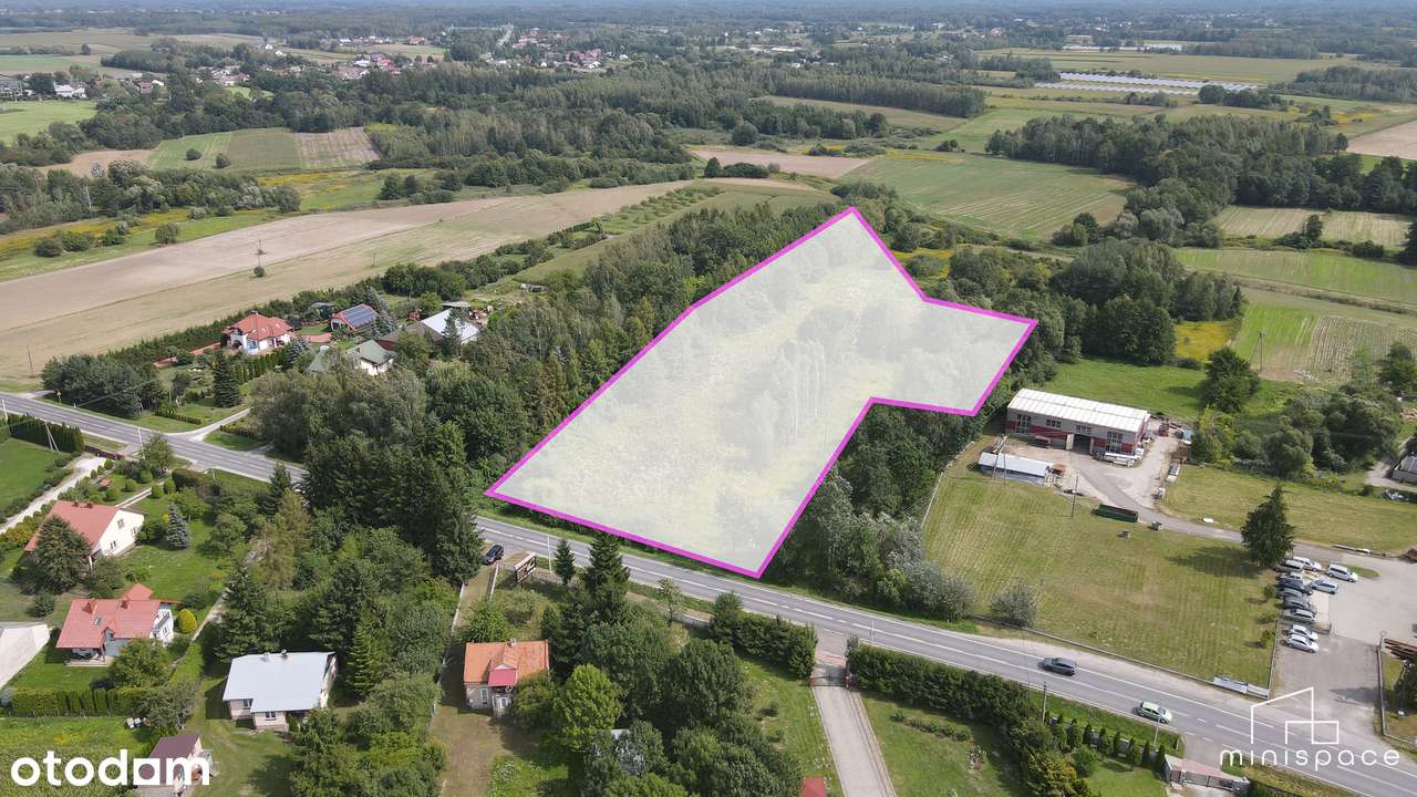 Grunt 1,37ha z warunkami zabudowy na 6 budynków mieszkalnych| Partynia-0