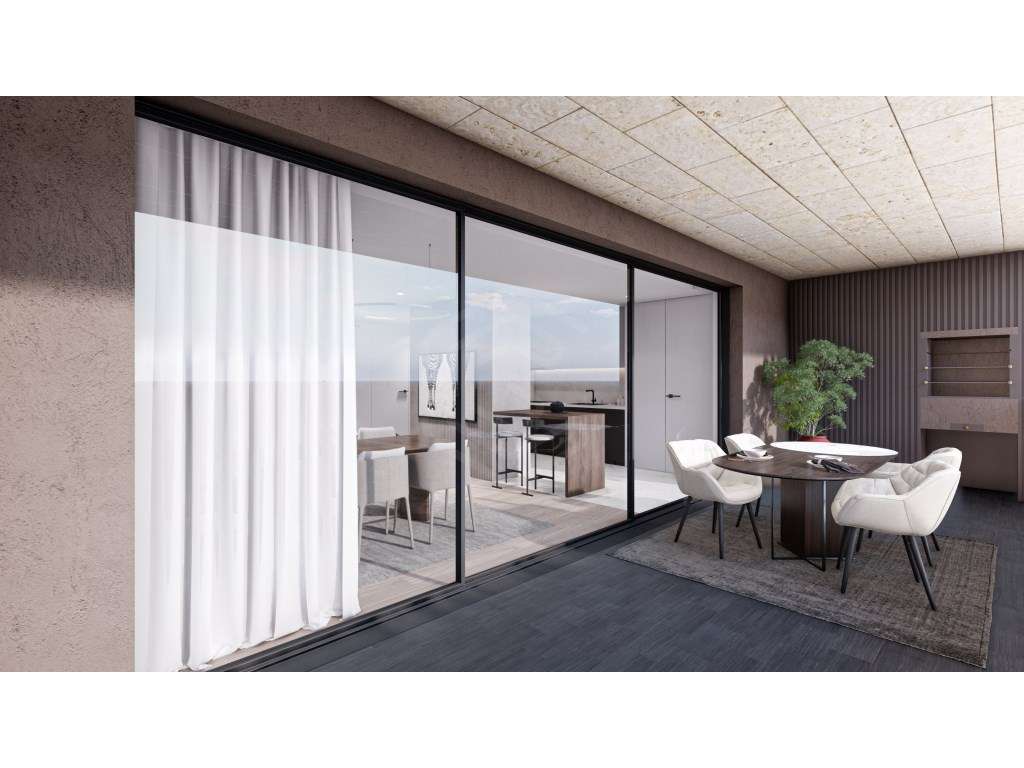 Apartamento T1, com varanda e garagem para um carro. - Grande imagem: 4/25