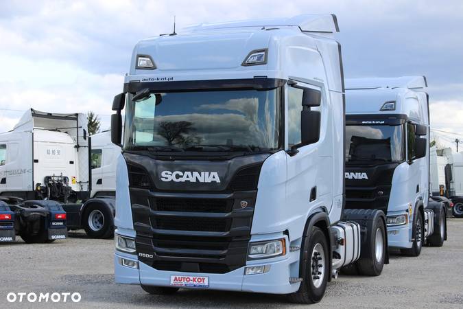 Scania R500 / FULL LED/ LODÓWKA/ NOWY MODEL /GPS/2 ZBIORNIKI /RETARDER /**SERWIS**/ IDEALNY STAN / - 2