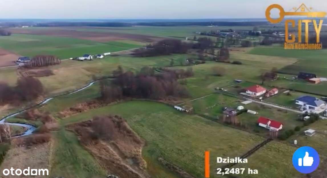 Atrakcyjne grunty 2,2487 ha w gminie Zambrów-4