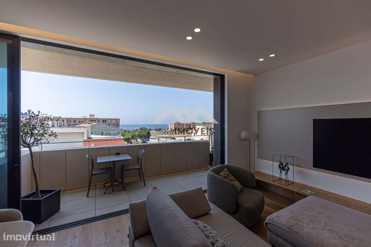 T3 Luxo Último Piso | Leça da Palmeira | Vistas de Mar | Varanda a Poe-30