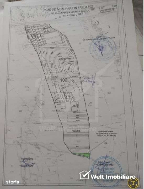 Teren intravilan arabil 5827mp, zona cimitir Mos Ion Roata - Sopor - Imagine principală: 2/2