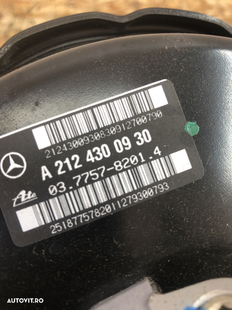 Tulumba frana Mercedes Benz E220 W212, 170cp, Automat - 2
