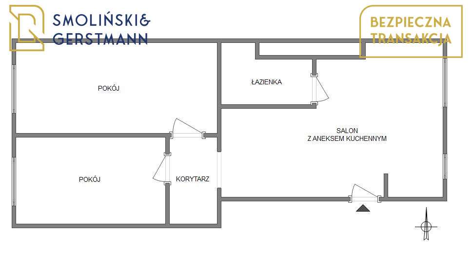 Mieszkanie 3 pokojowe - blisko do przystanku Skm-9