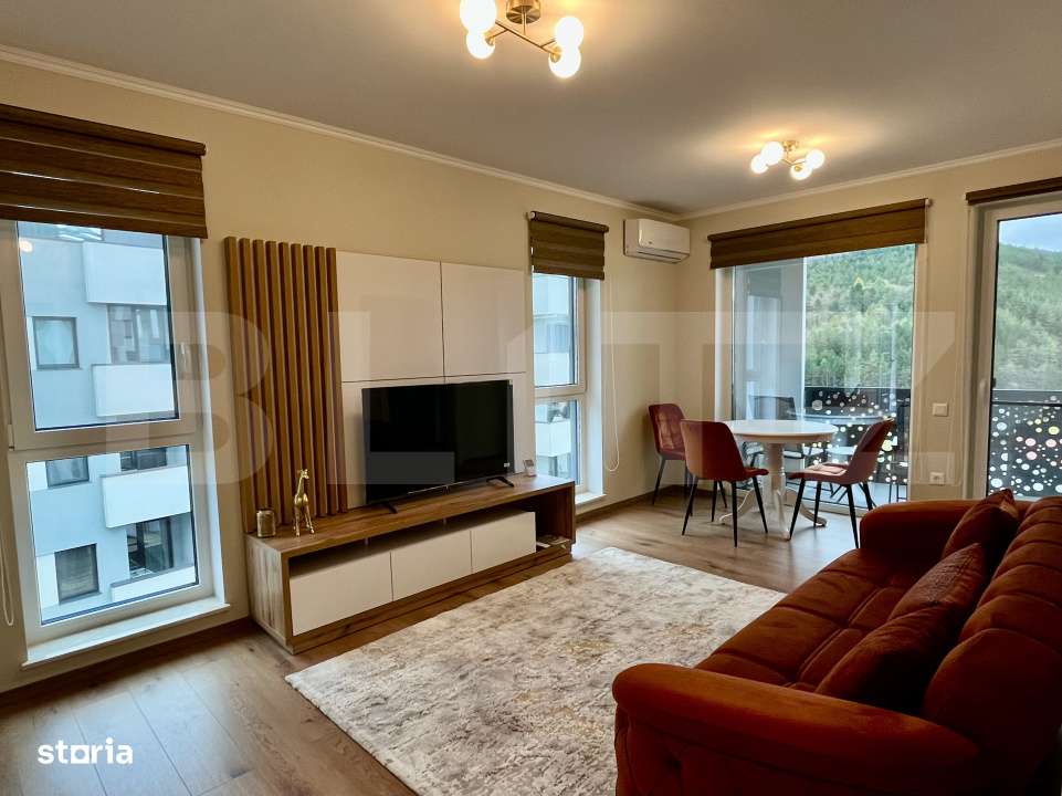 Apartament 2 camere, LUX, 40 mp, prima inchiriere, zona Valea Garbaulu - Imagine principală: 4/9