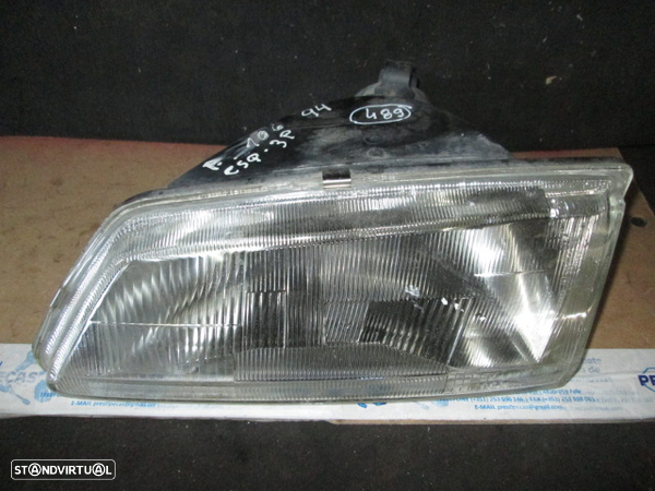 Farol REF0489 PEUGEOT 106 1996 ESQ H4 TYC - 1