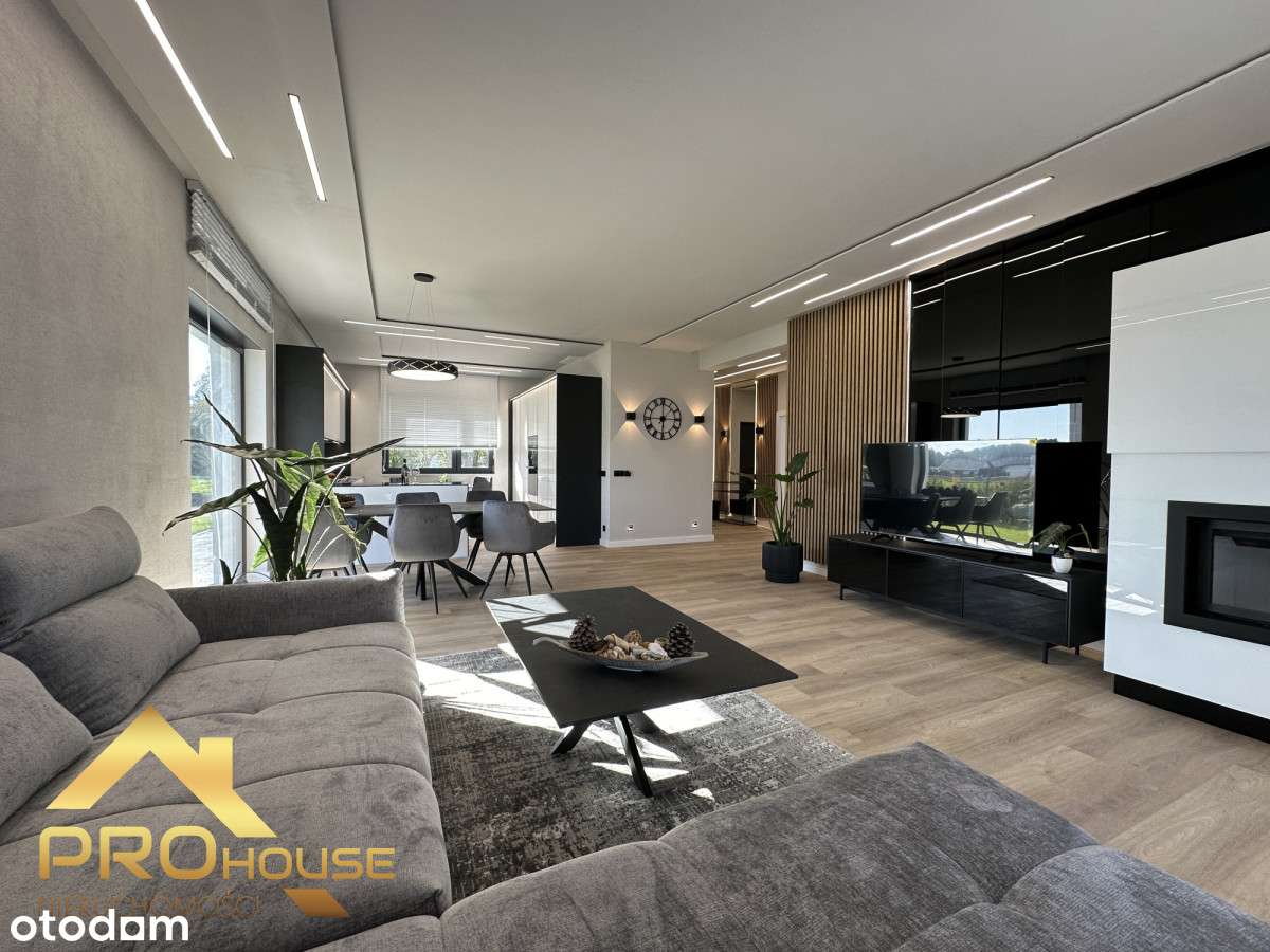 Nowy dom parterowy, 129 m²+garaż 30 m², bez 2% Pcc-7