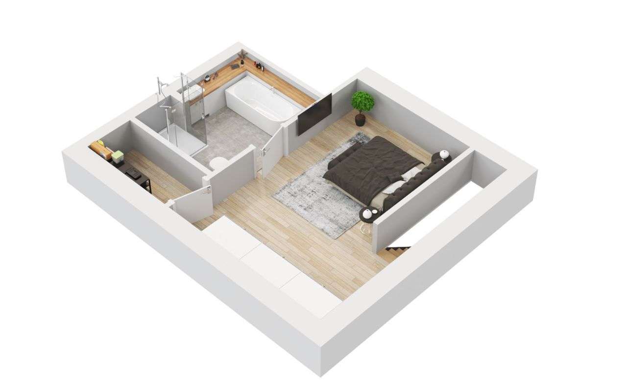 Green Park Estate | apartament 67,32 m2- Gotowe do odbioru - Pełny obrazek: 5/20