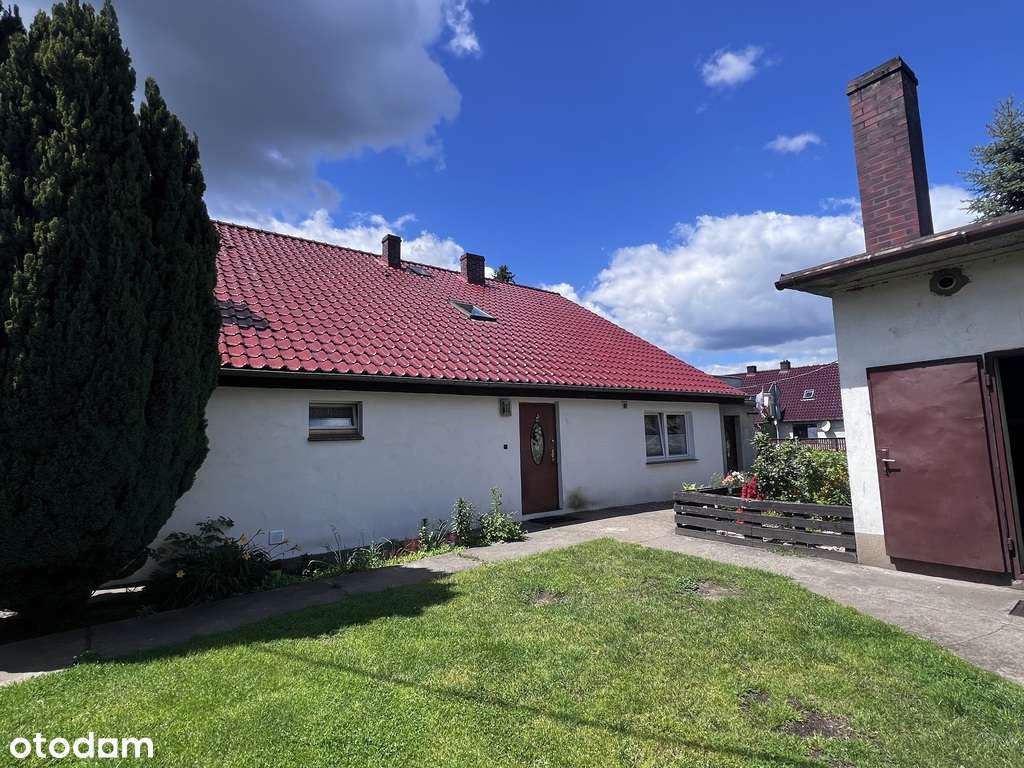 Dom z warsztatem samochodowym na dużej działce-0