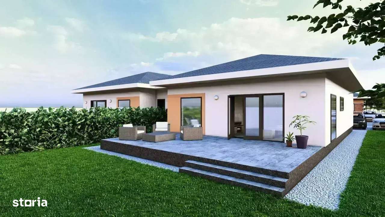 Vila individuala cu 4 camere, 105 mp utili, 400 mp teren CITY NORD - Imagine principală: 2/9