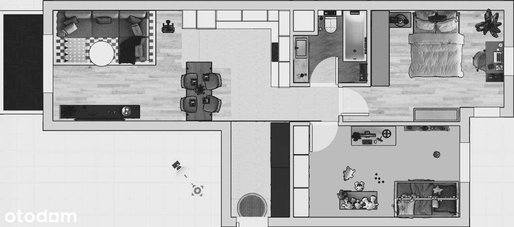 Przestronne 3 pokojowe w centrum Piotrkowa-1