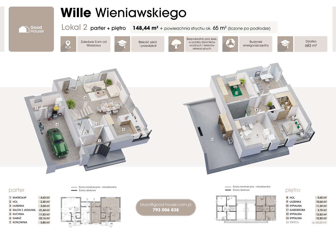 Wille Wieniawskiego - domy premium przy lesie - Pełny obrazek: 5/11
