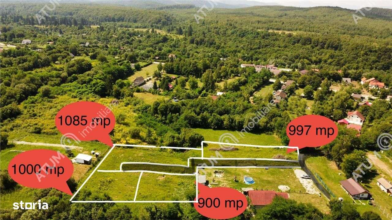 Teren intravilan de vanzare 900 mp in Avrig zona Valea Avrigului - Imagine principală: 1/7