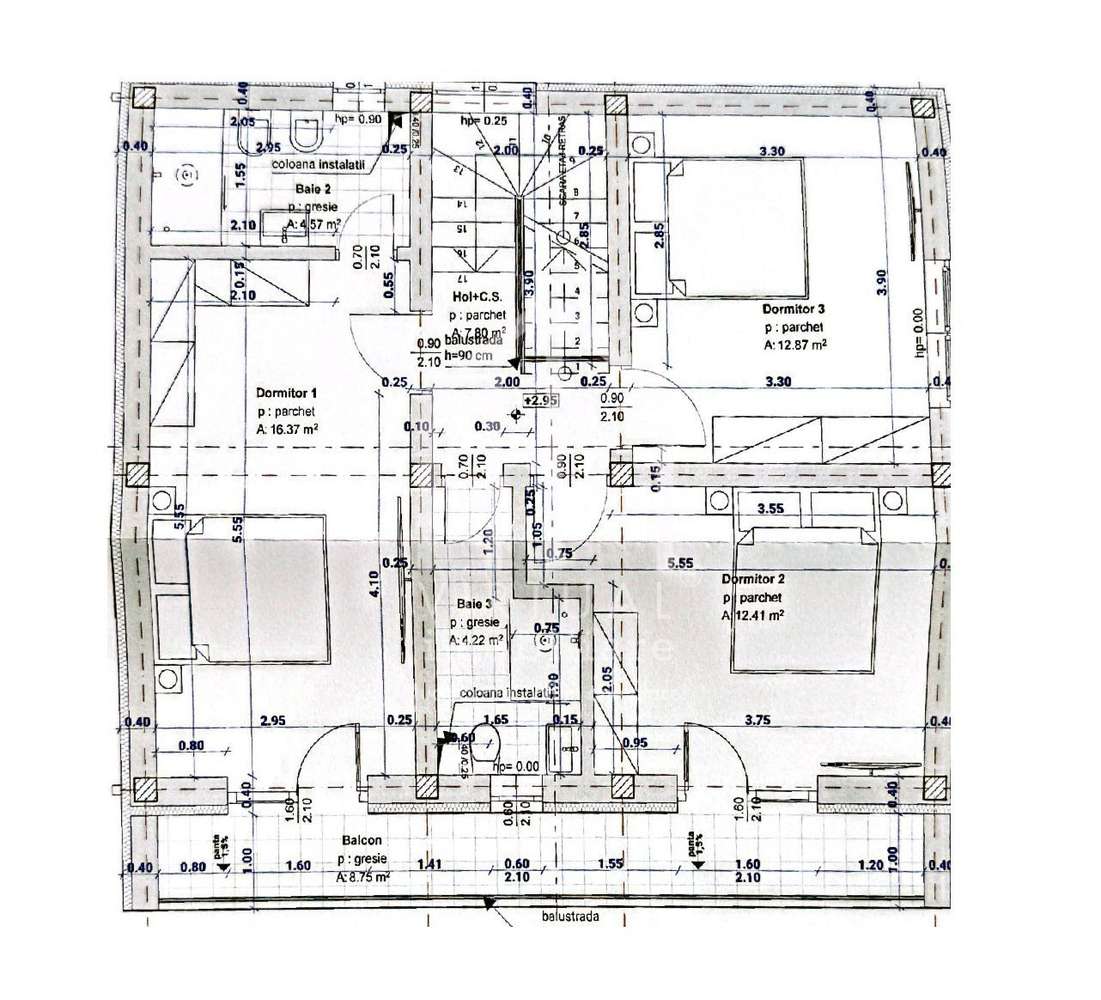Casa individuala cu 4 camere, 117mp utili, teren 350mp, Turnisor - Imagine principală: 4/13