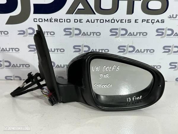 Retrovisor Direito / Esquerdo - Volkswagen Golf VI - 2