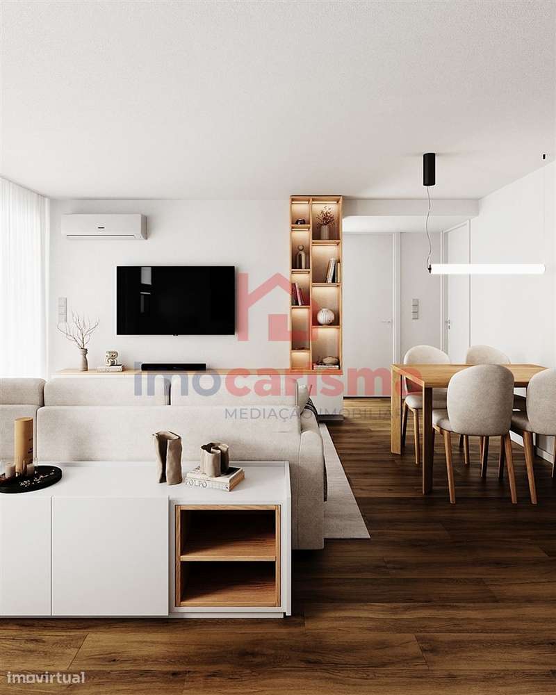 Apartamento T3 Novo em Construção em Meixomil, Paços de Ferreira - Grande imagem: 4/12