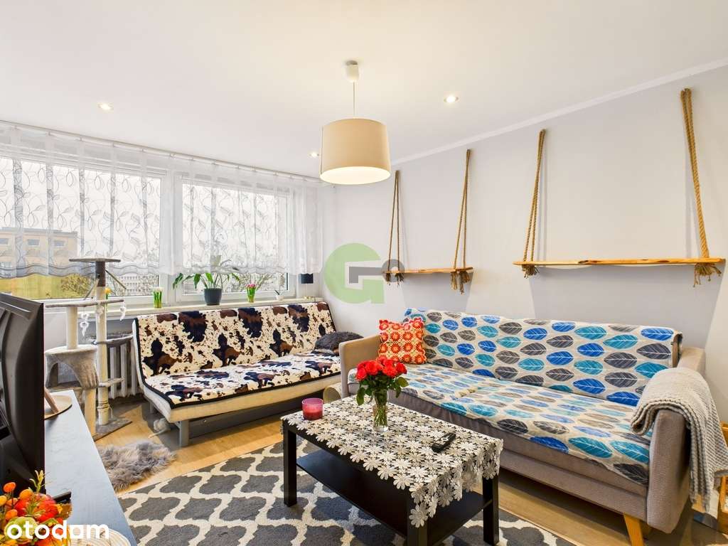 Gotowe 2 pokoje w Centrum | Dąbrowskiego | Balkon-1