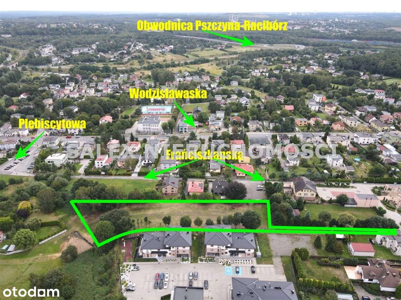 Działka Budowlana Rybnik, Zamysłów, 4.706 m2-1