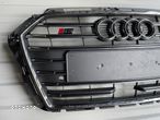 ATRAPA PRZÓD GRILL AUDI A3 8V3 S3 8V0 LIFT 8V3853651AE ORYGINAŁ RADAR PDC - 3